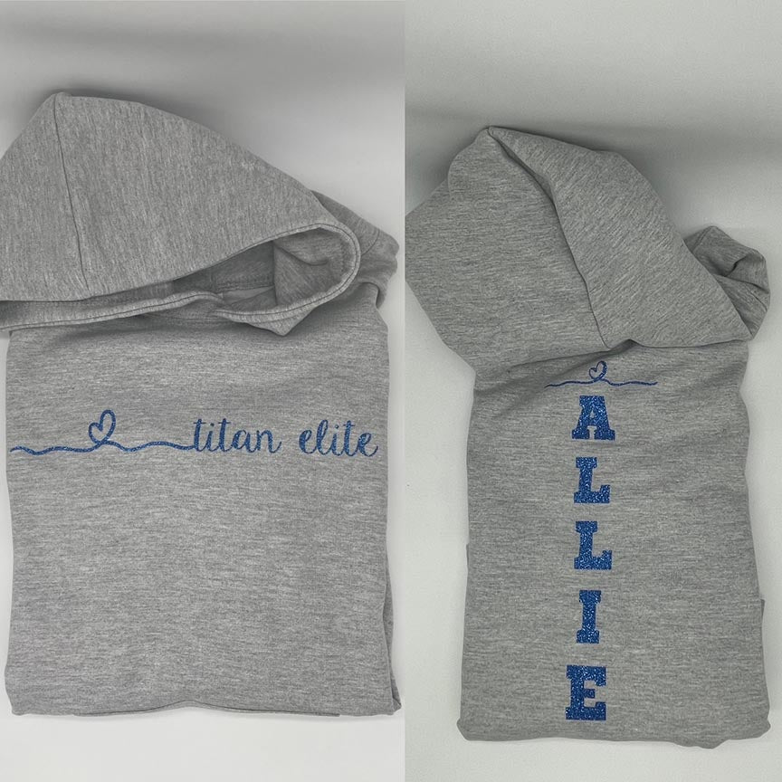 Titan Elite Heart Hooded Sweatshirt