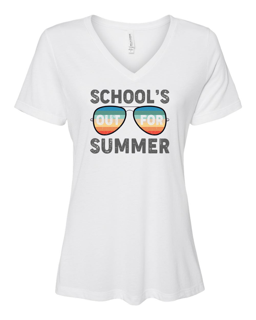 School's Out V-neck T-shirt