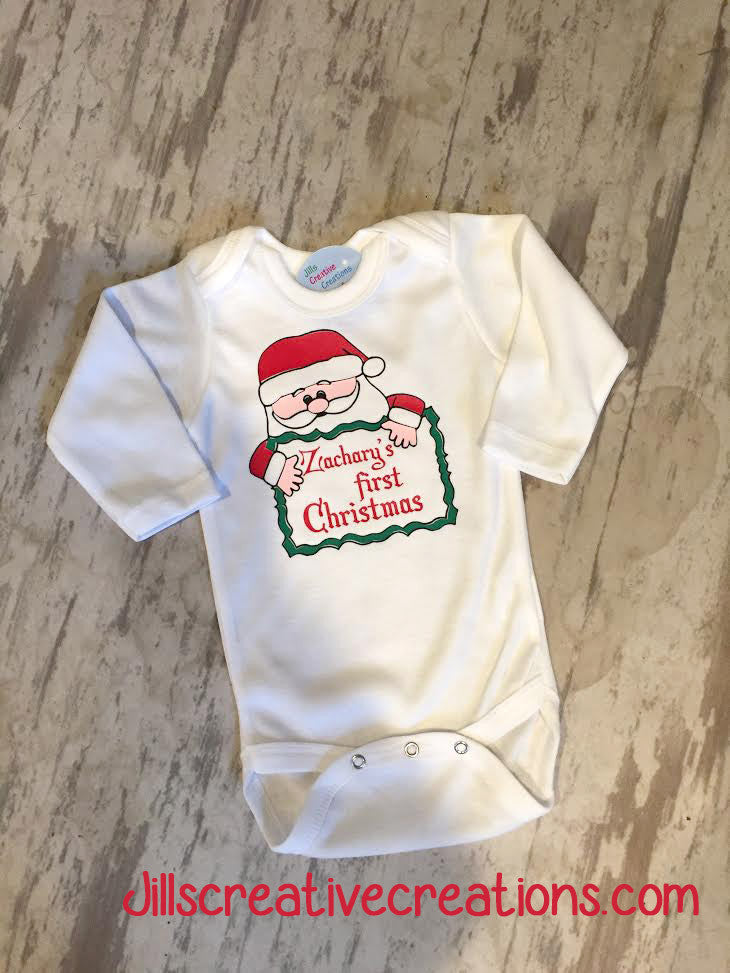My First Christmas Bodysuit
