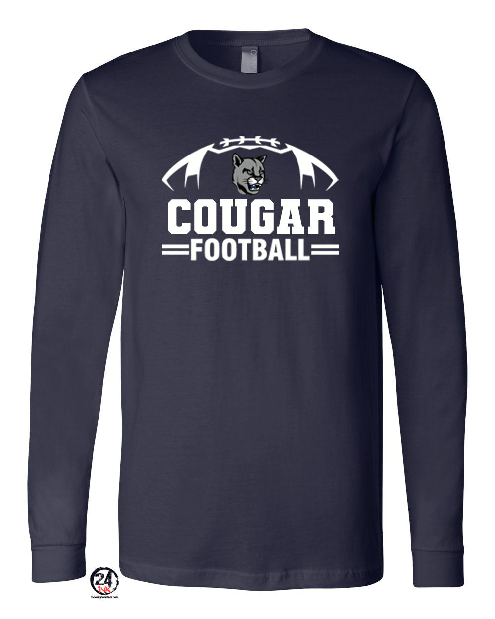 Cougars Football Long Sleeve Shirt