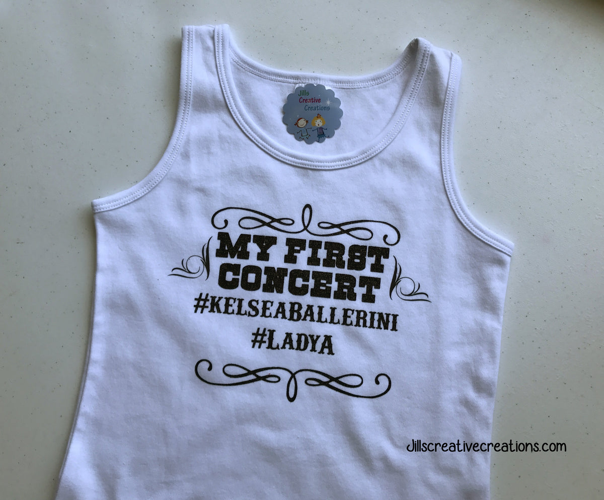 My First Concert Tank Top