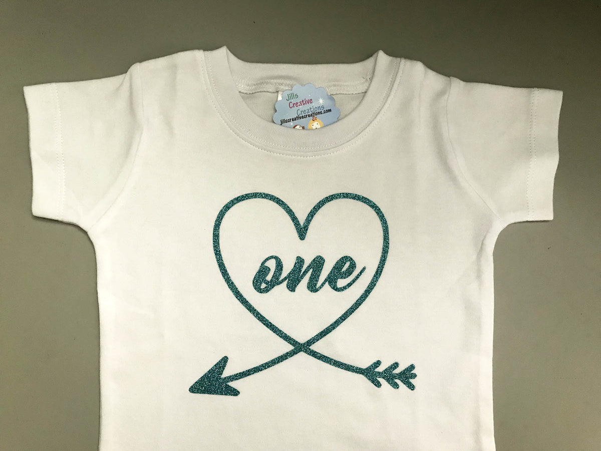 Birthday Number Heart Shirt