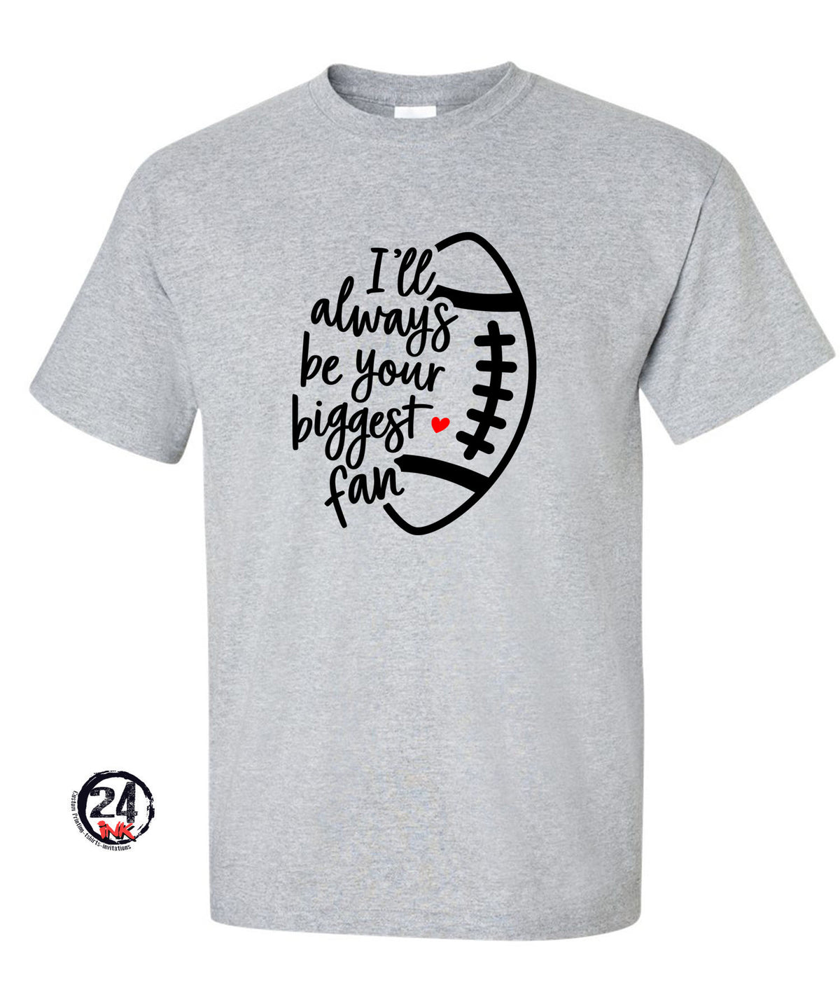 Biggest Fan football T-Shirt