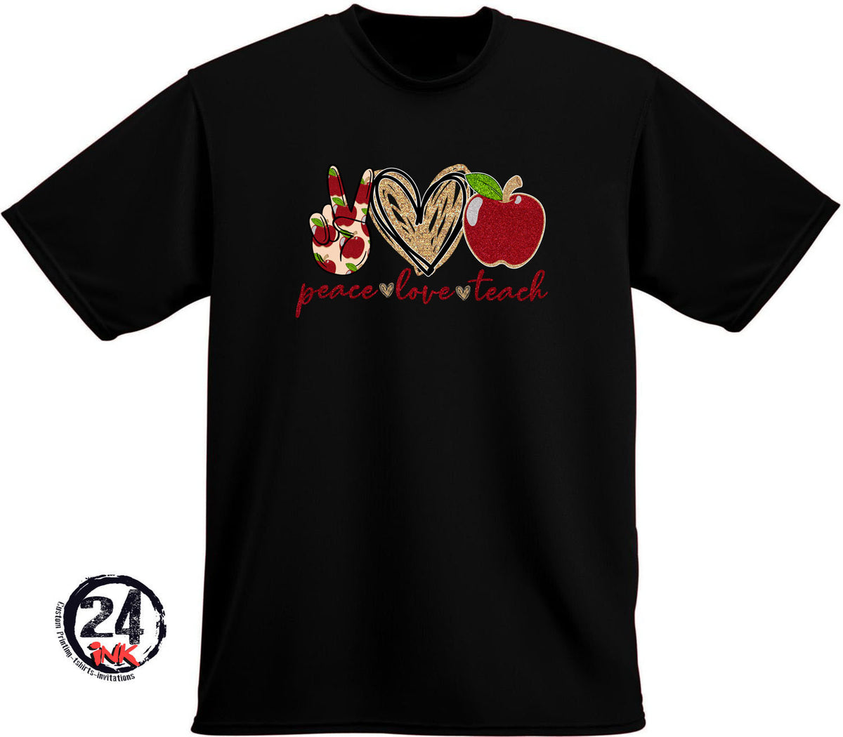 Teach Love Peace T-shirt