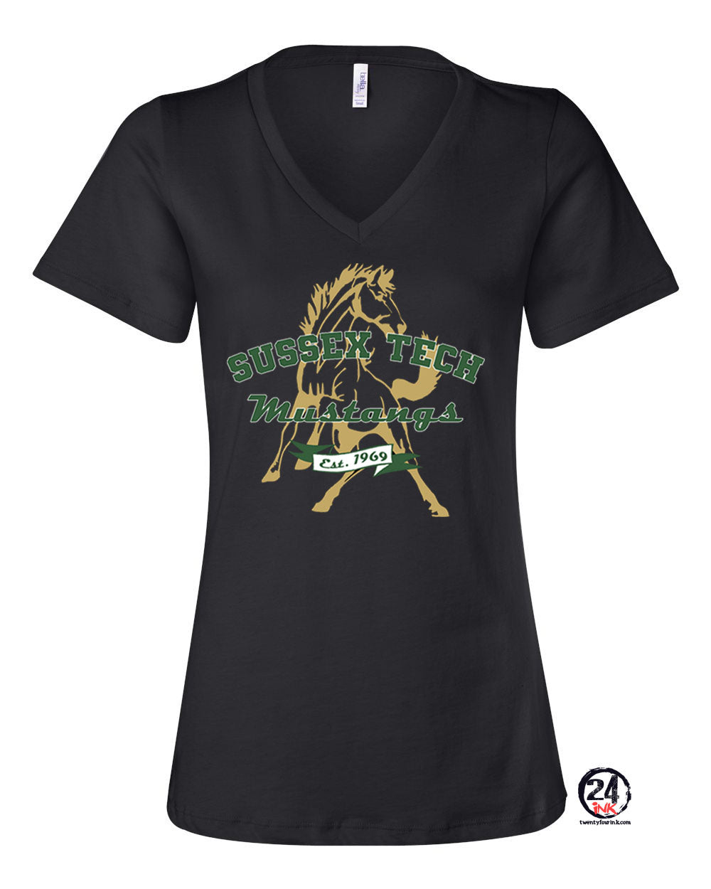 Sussex Tech Design 1 V-neck T-Shirt