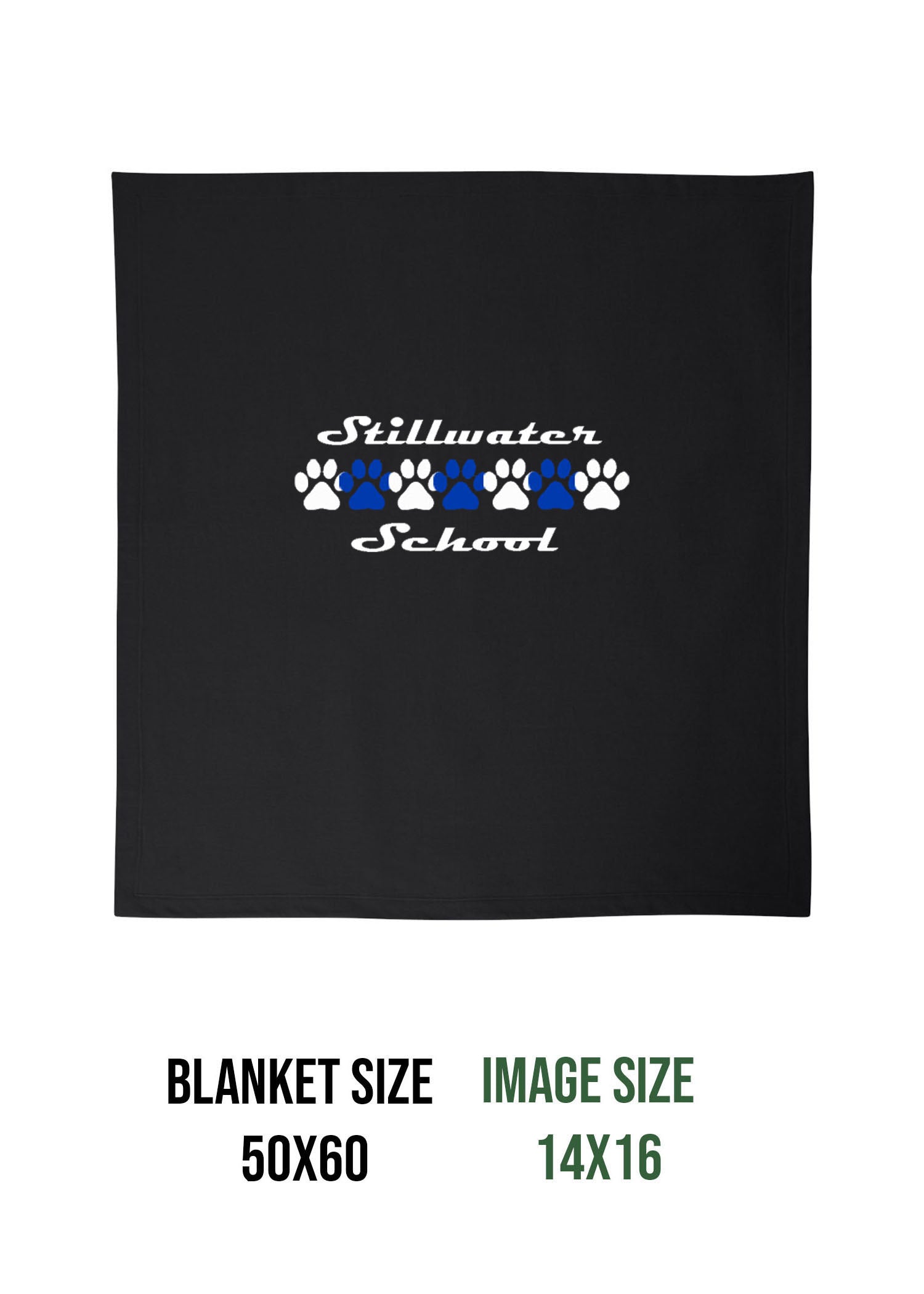 Stillwater school Design 3 Blanket