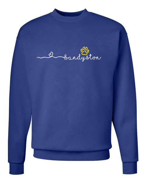 Sandyston Design 8 non hooded sweatshirt