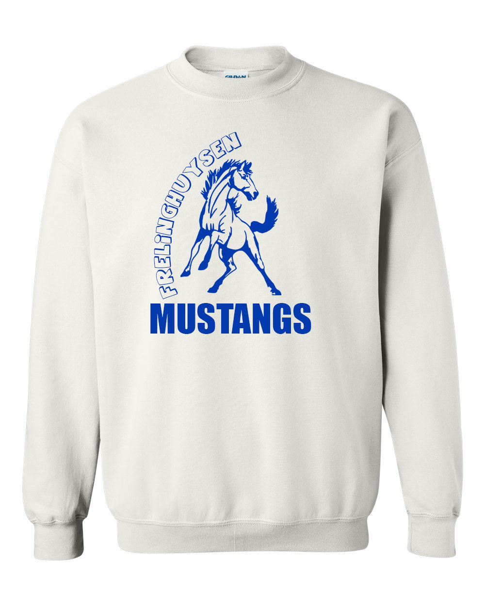 Mustangs design 4 non hooded sweatshirt
