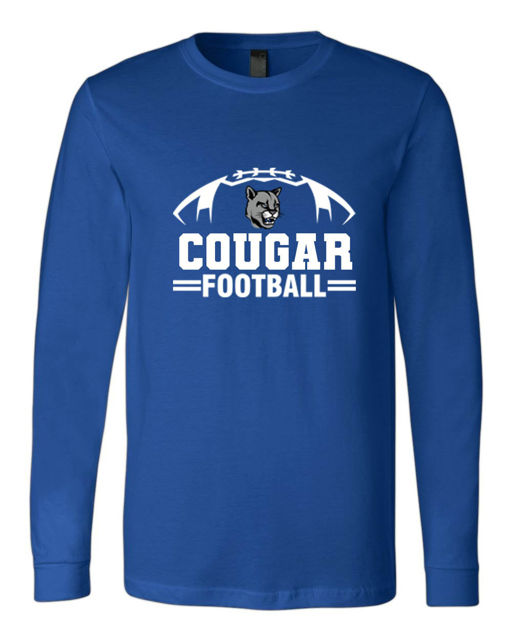 Cougars Football Long Sleeve Shirt