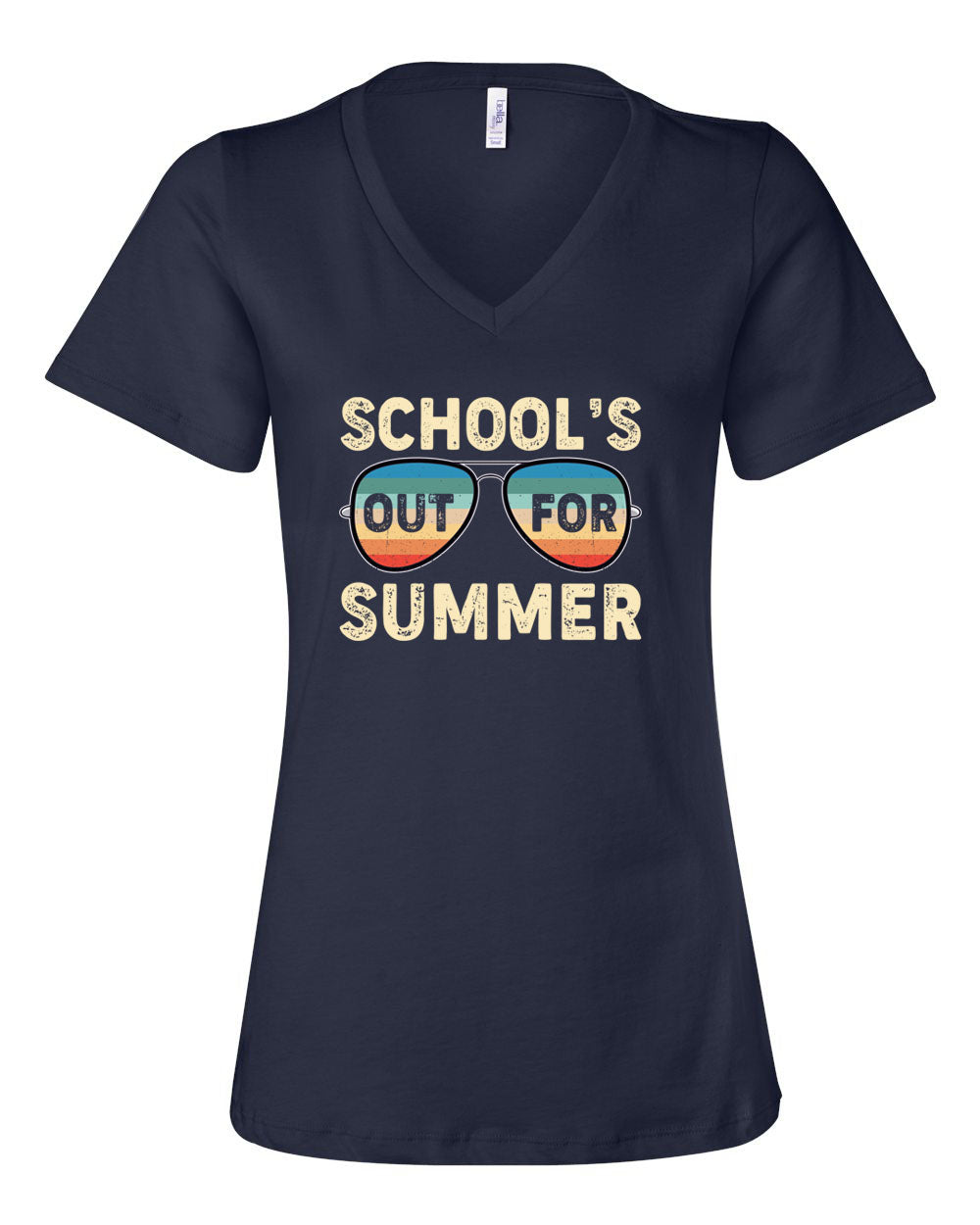School's Out V-neck T-shirt