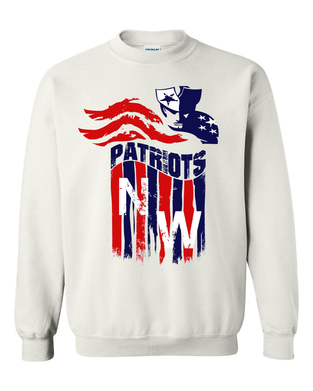 North Warren Flag non hooded sweatshirt