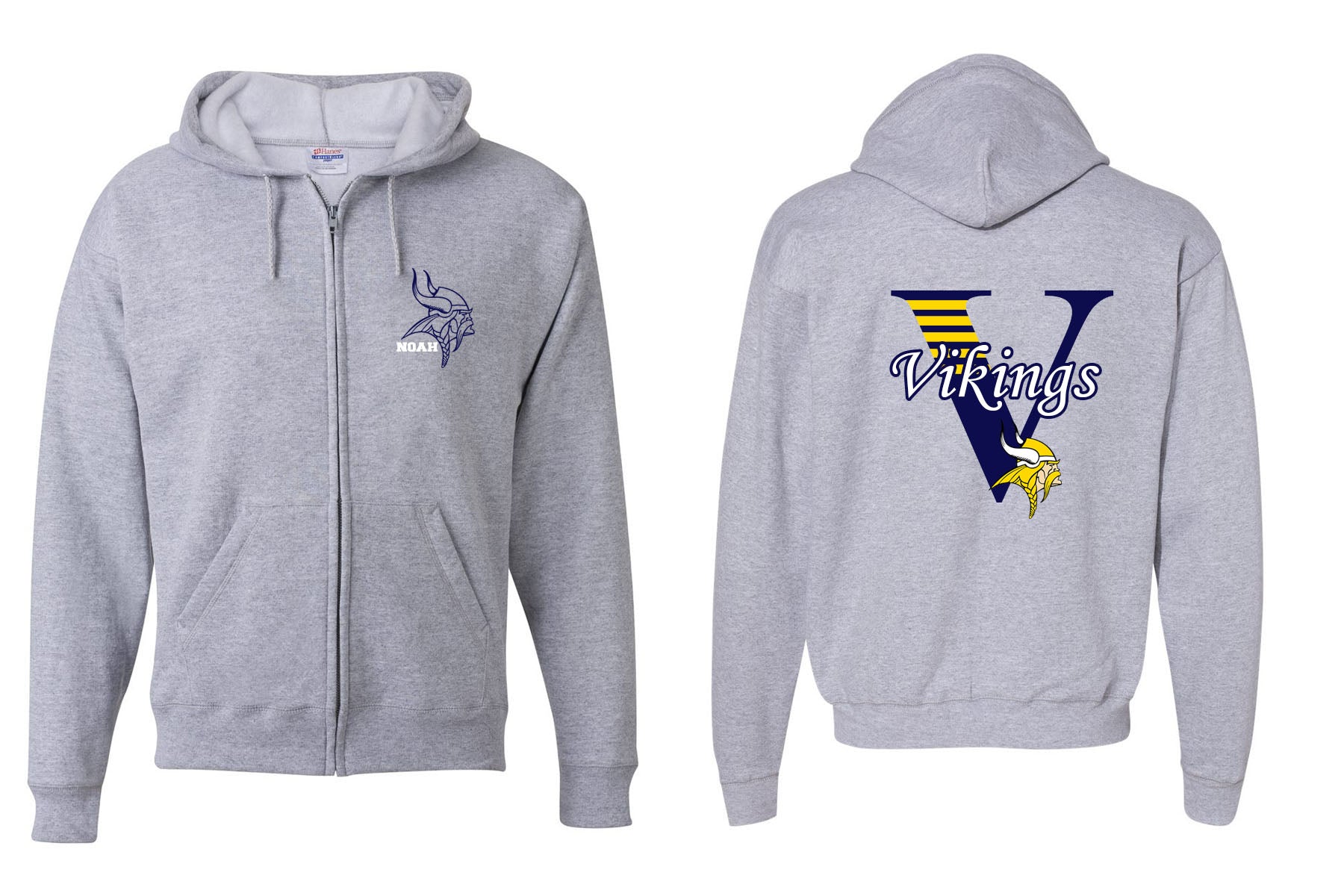 Rolling Hills design 5 Zip up Sweatshirt