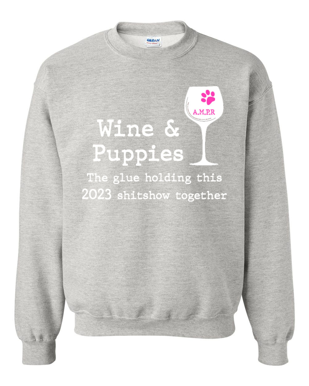 Ampr design 4 non hooded sweatshirt