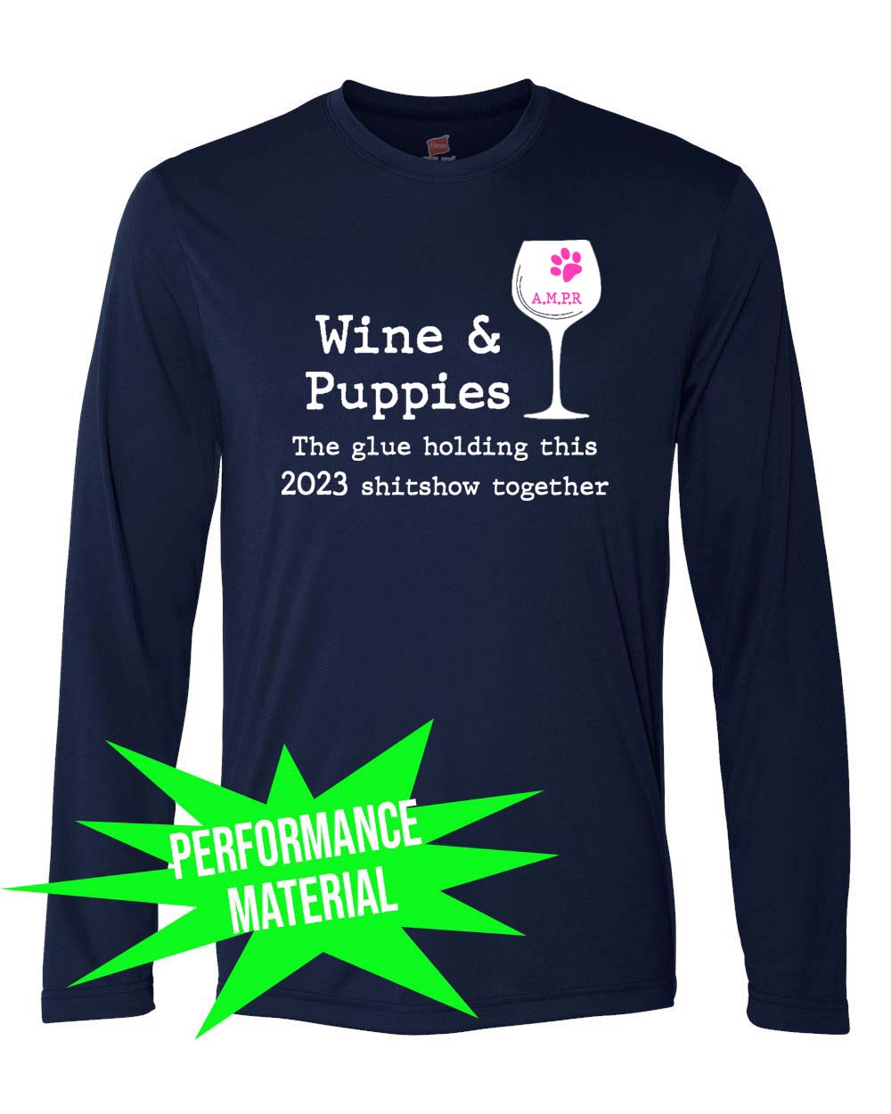 AMPR Performance Material Design 4 Long Sleeve Shirt