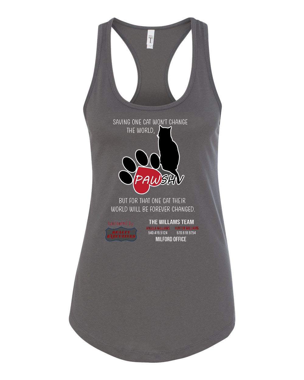 PAWSHV Rescue design 2 Tank Top