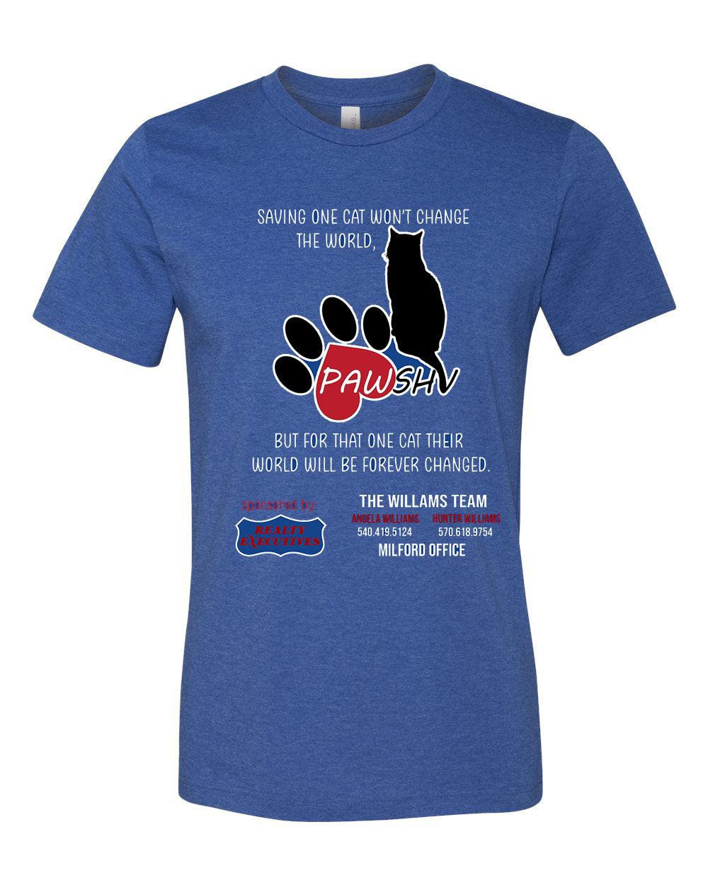 PAWSHV Rescue Design 2 t-Shirt