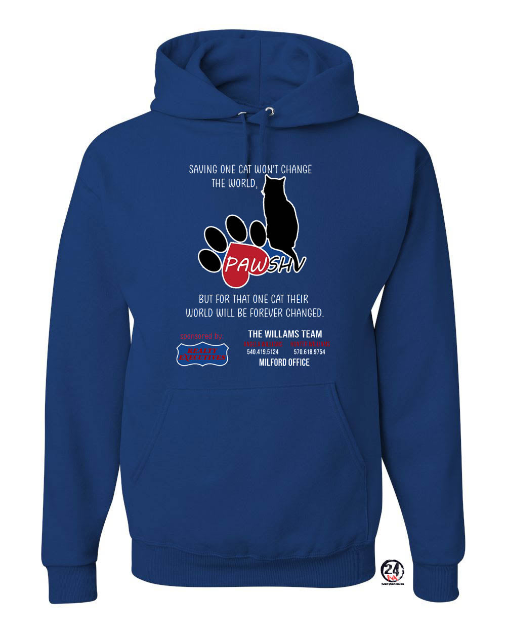 PAWSHV Rescue design 2 Hooded Sweatshirt
