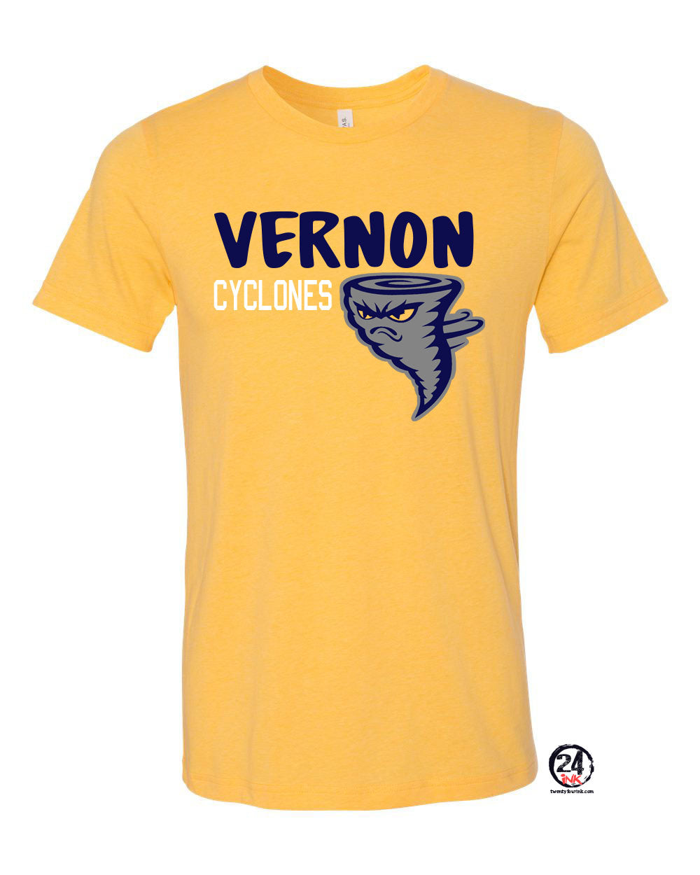 Cyclones Design 1 t-Shirt, Gold