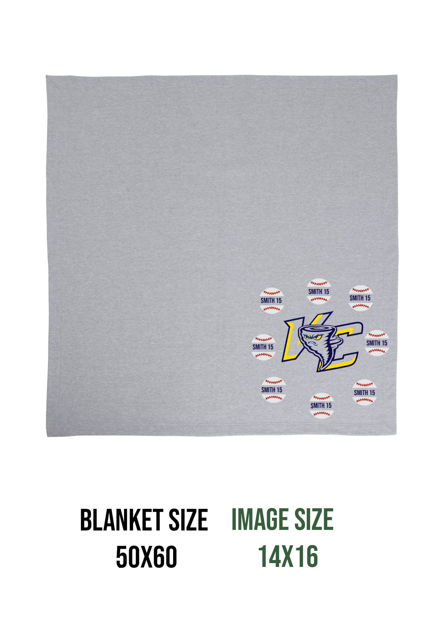 Cyclones Design 2 Blanket