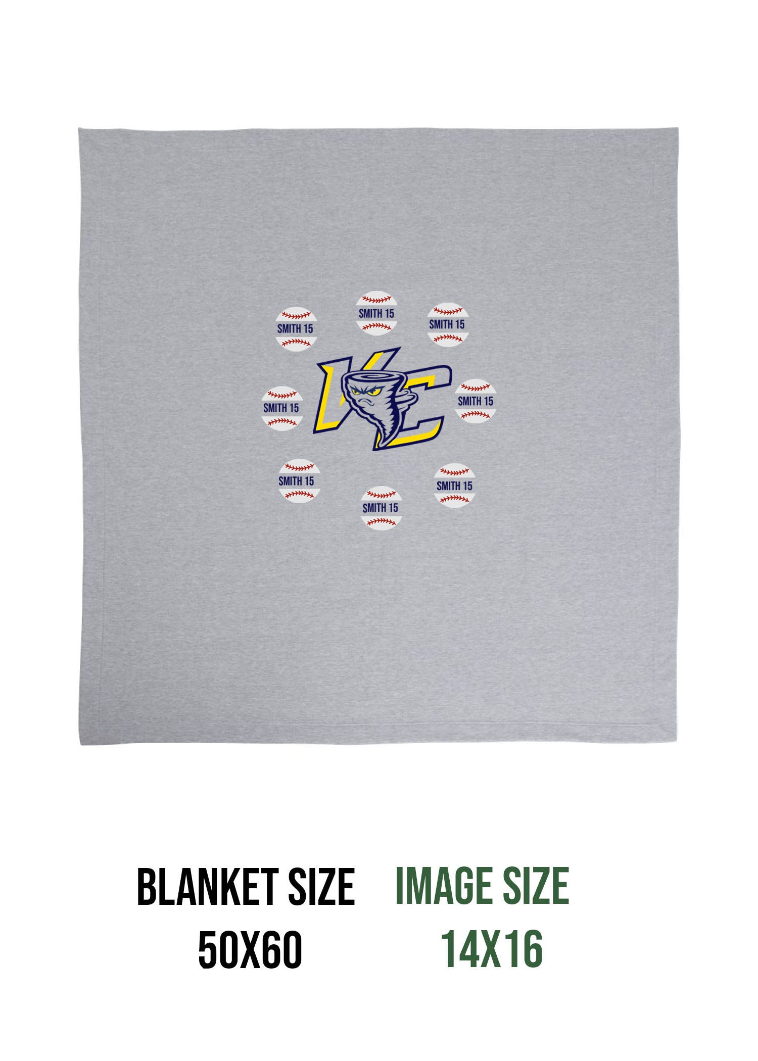 Cyclones Design 2 Blanket