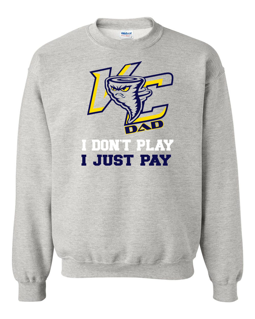 Cyclones Design 3 non hooded sweatshirt