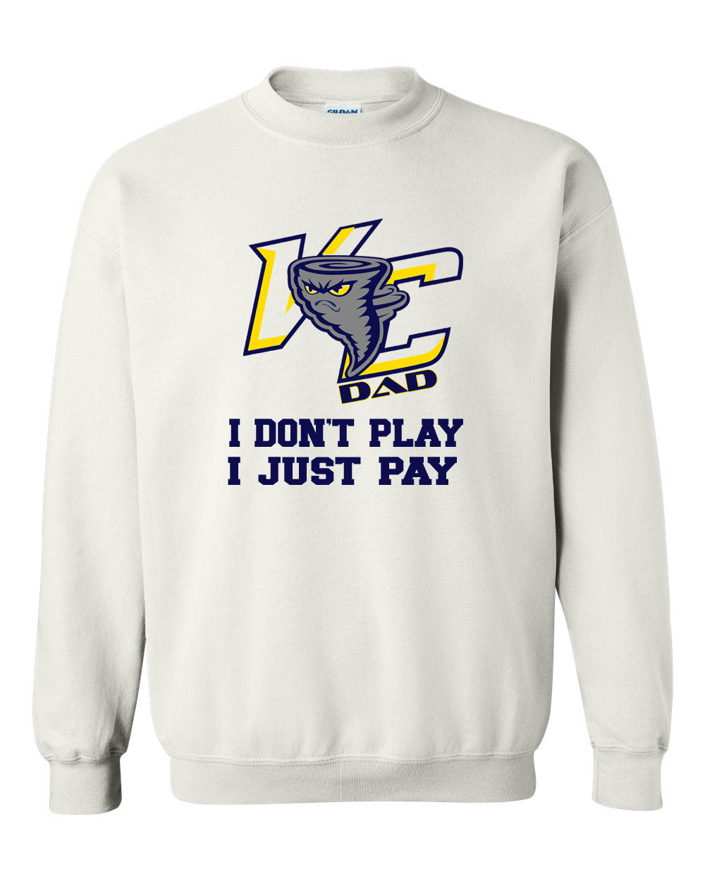 Cyclones Design 3 non hooded sweatshirt