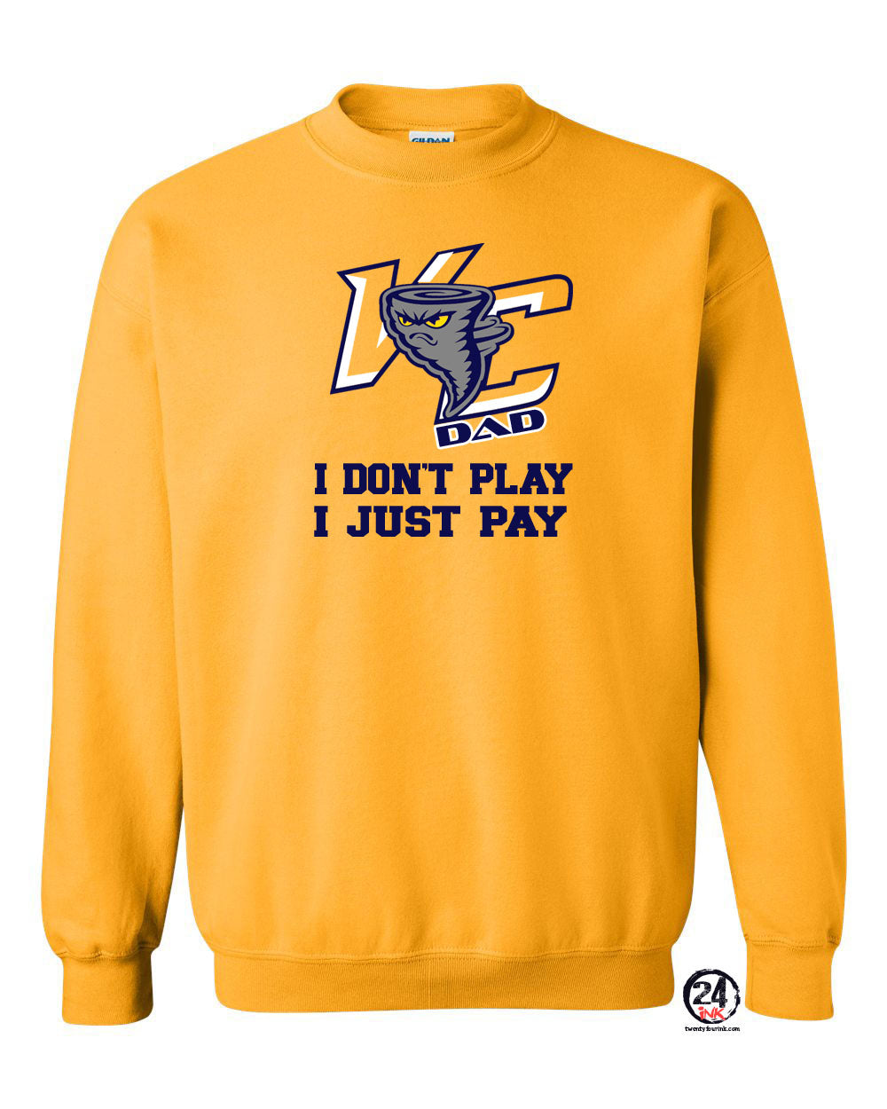 Cyclones Design 3 non hooded sweatshirt