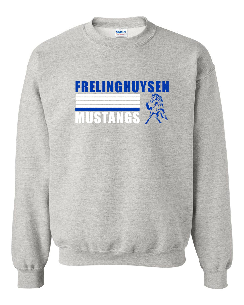 Mustangs design 8 non hooded sweatshirt