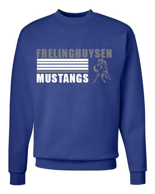 Mustangs design 8 non hooded sweatshirt