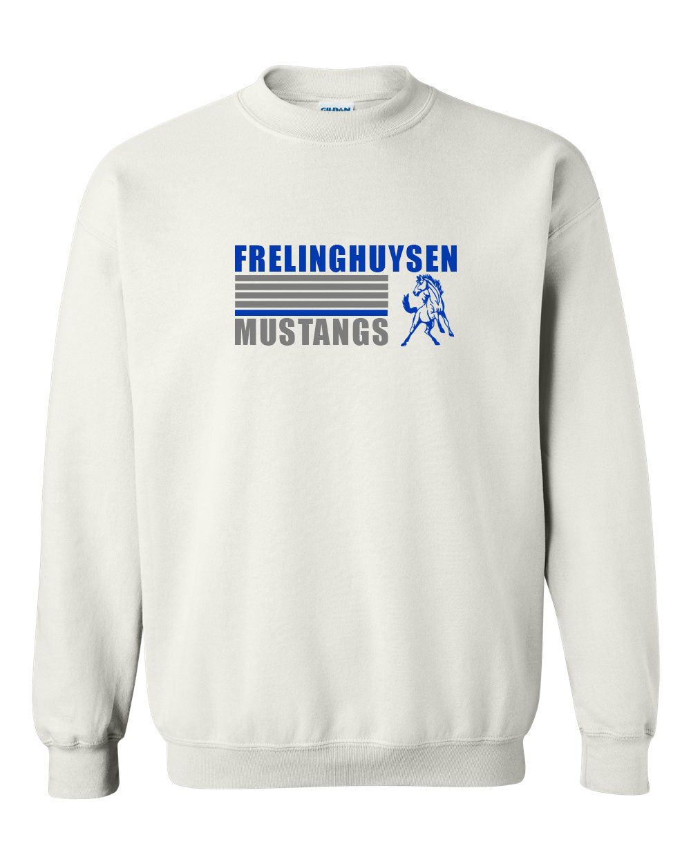 Mustangs design 8 non hooded sweatshirt