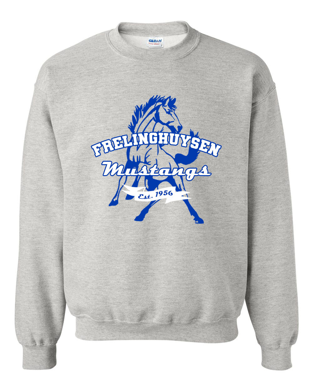 Mustangs design 9 non hooded sweatshirt