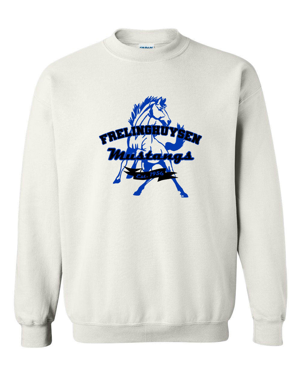 Mustangs design 9 non hooded sweatshirt