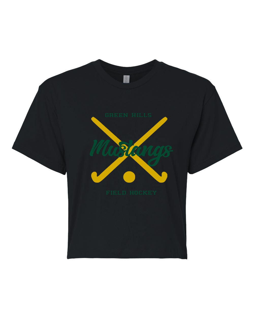 Green Hills Field Hockey design 2 Crop Top