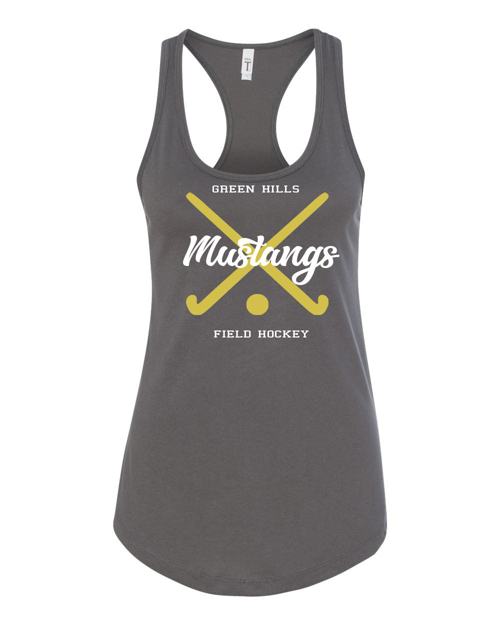 Green Hills Field Hockey design 2 Tank Top