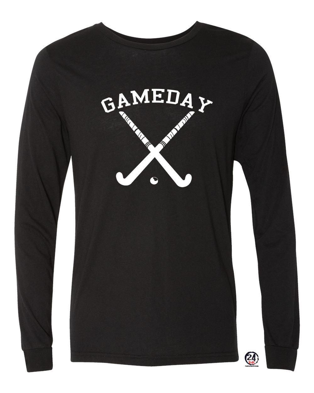 Green Hills Field Hockey design 3 Long Sleeve Shirt
