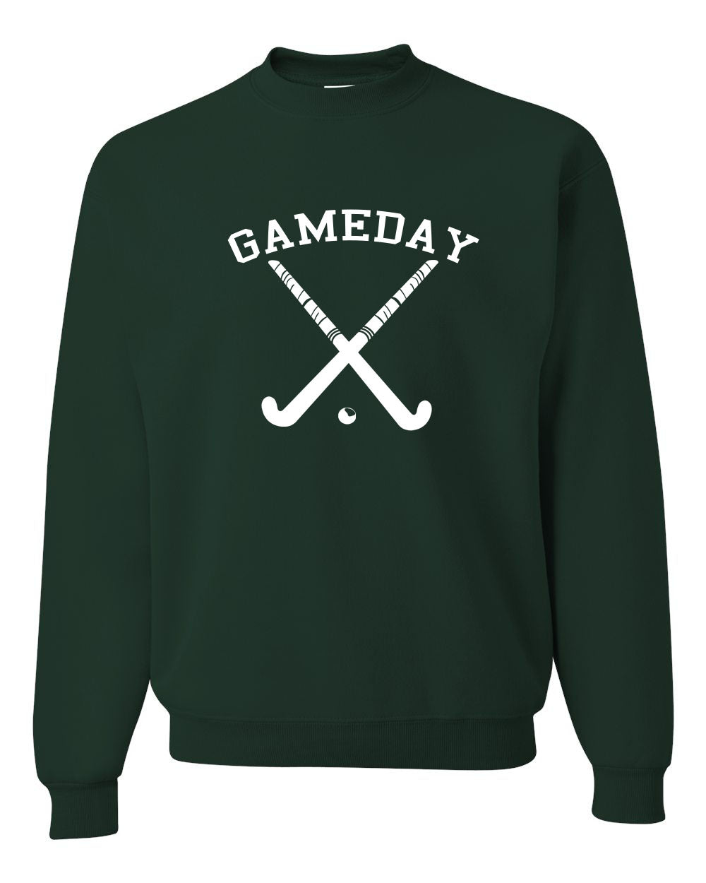 Green Hills Field Hockey Design 3 non hooded sweatshirt