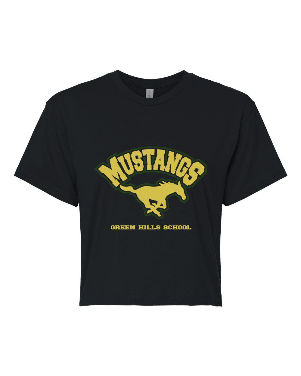 Green Hills design 1 Crop Top