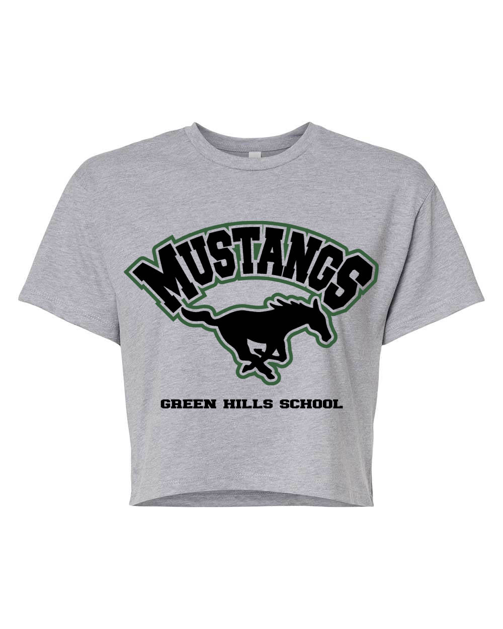 Green Hills design 1 Crop Top