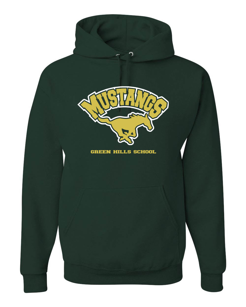 Green Hills Design 1 Hooded Sweatshirt