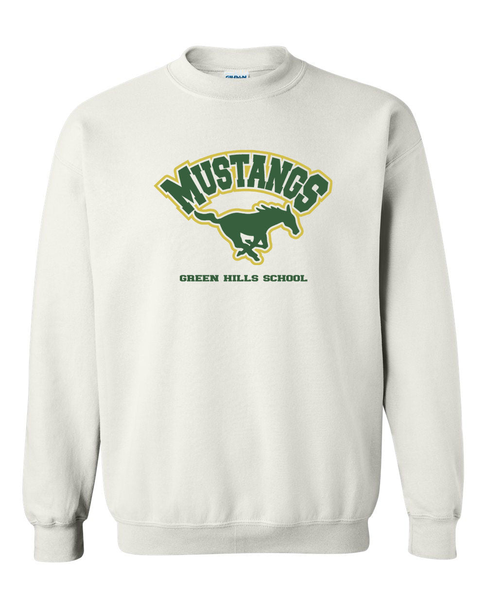 Green Hills Design 1 non hooded sweatshirt