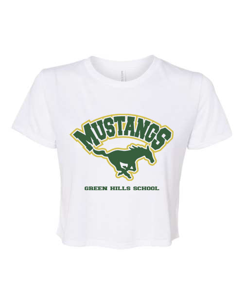 Green Hills design 1 Crop Top