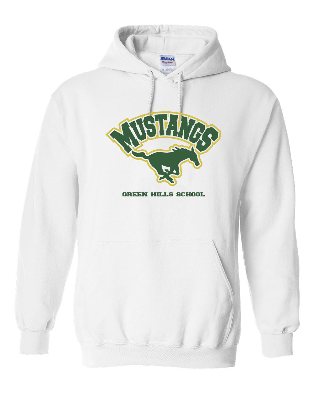 Green Hills Design 1 Hooded Sweatshirt