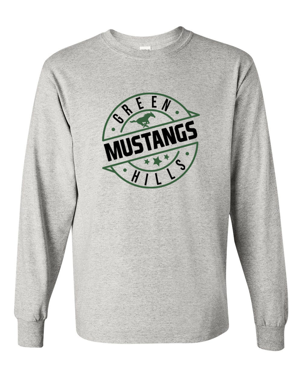 Green Hills design 2 Long Sleeve Shirt