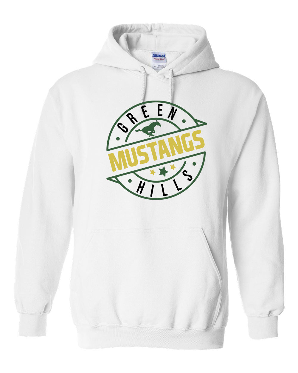 Green Hills Design 2 Hooded Sweatshirt
