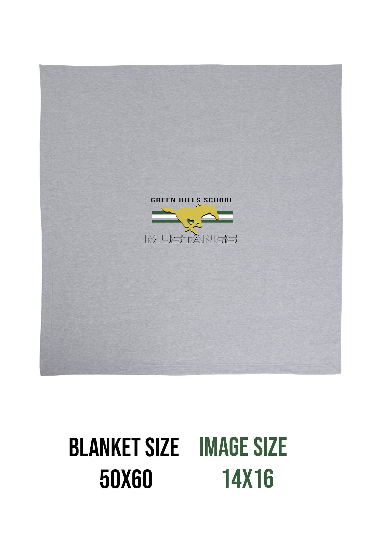 Green Hills Design 3 Blanket