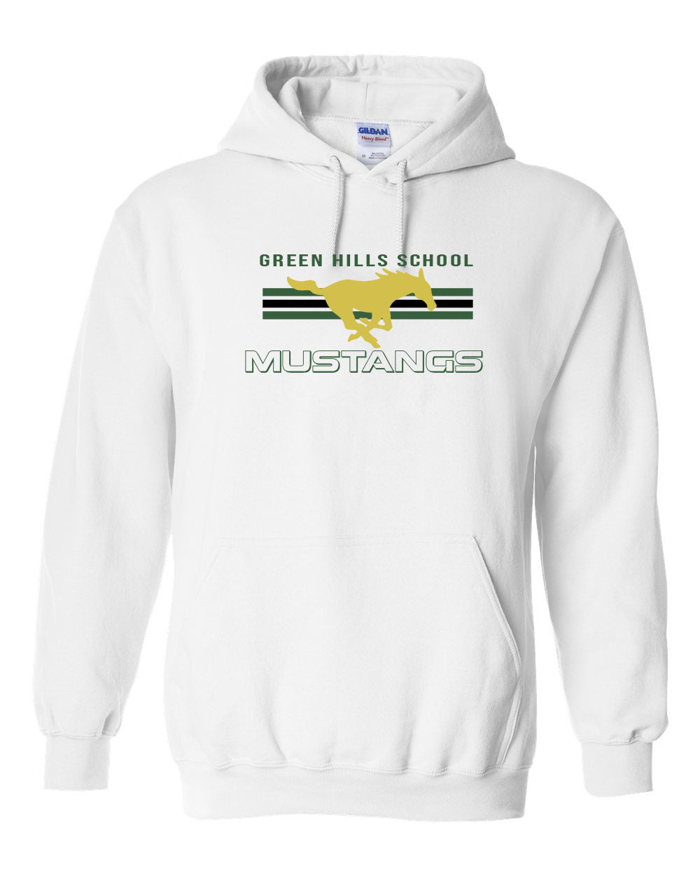 Green Hills Design 3 Hooded Sweatshirt