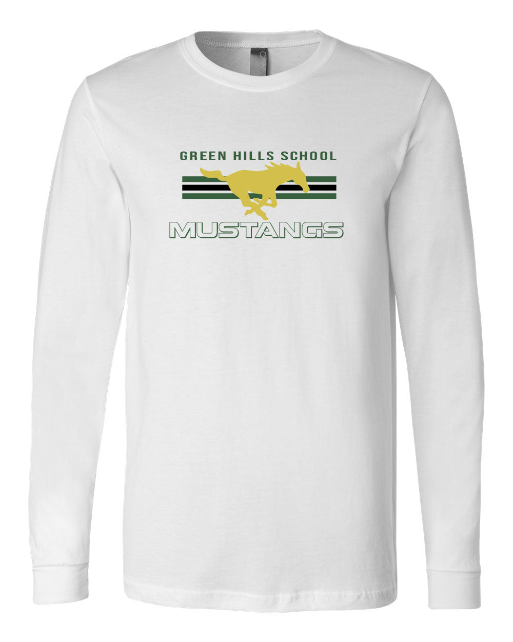 Green Hills design 3 Long Sleeve Shirt
