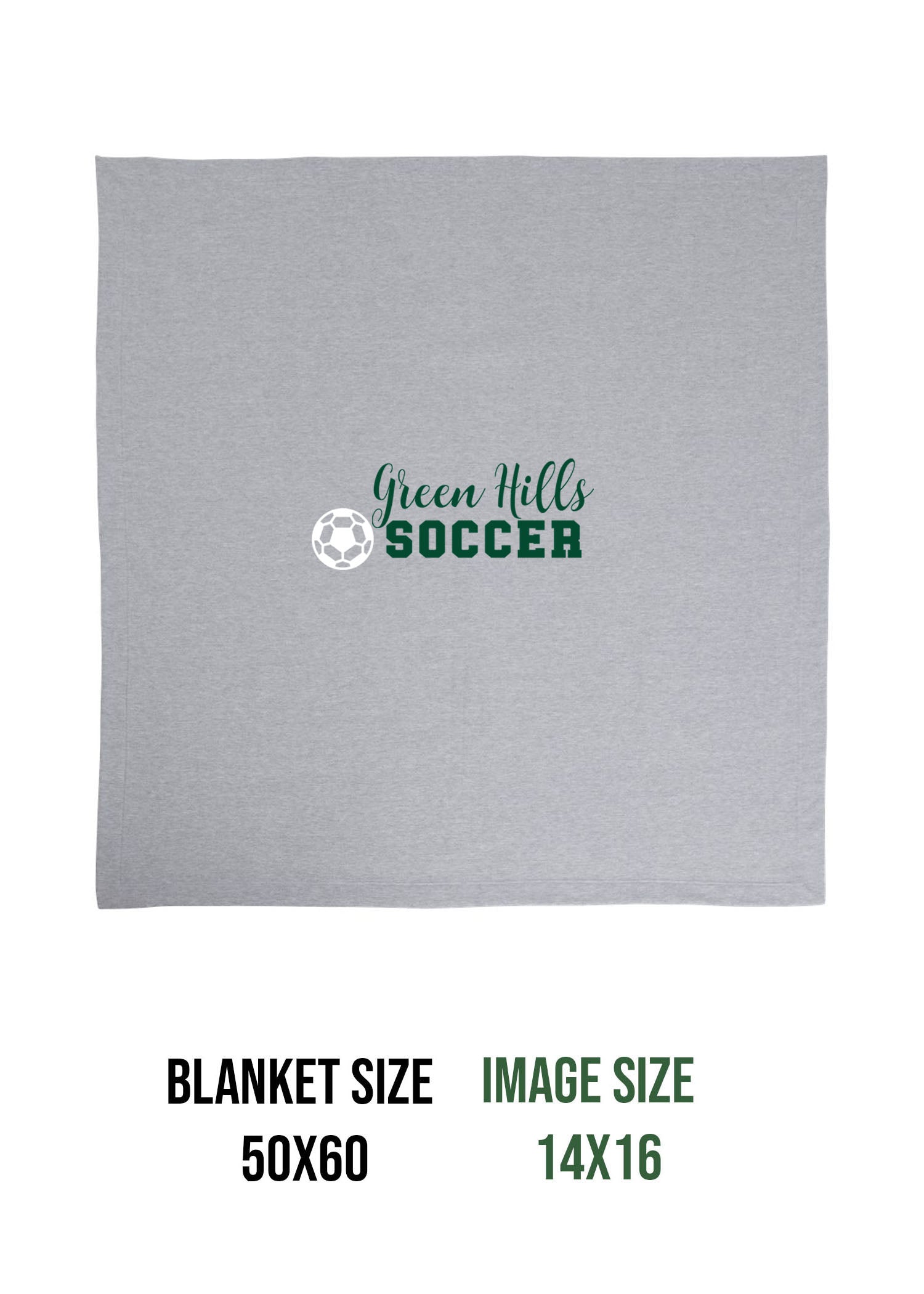 Green Hills Design 3 Blanket
