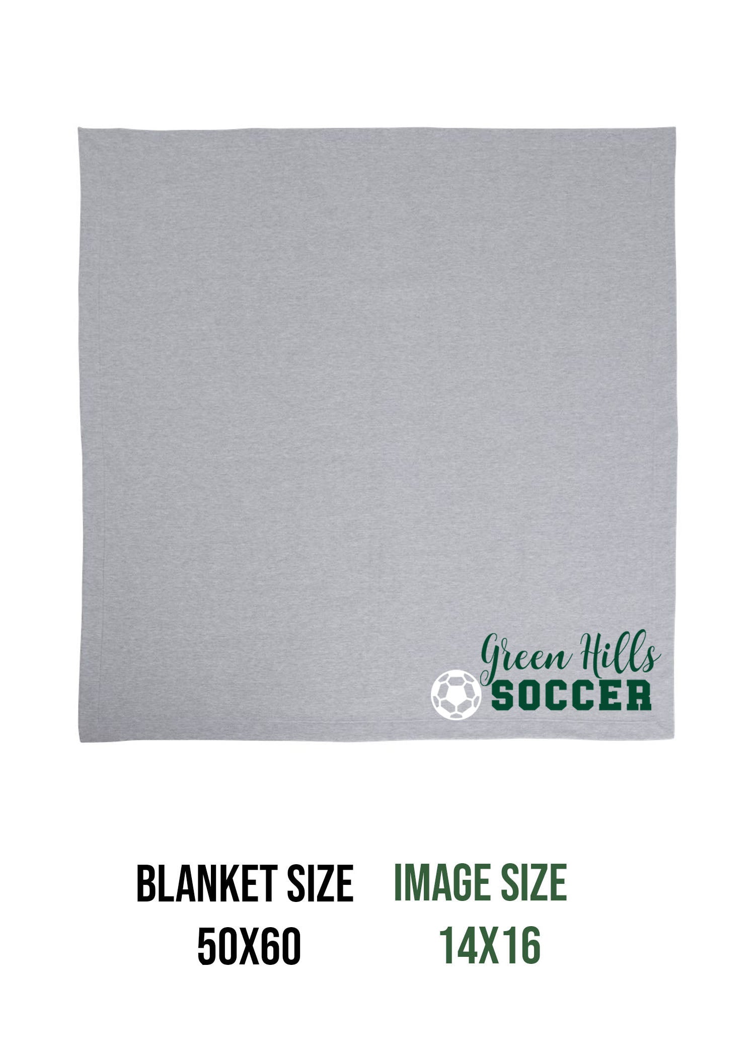 Green Hills Design 3 Blanket