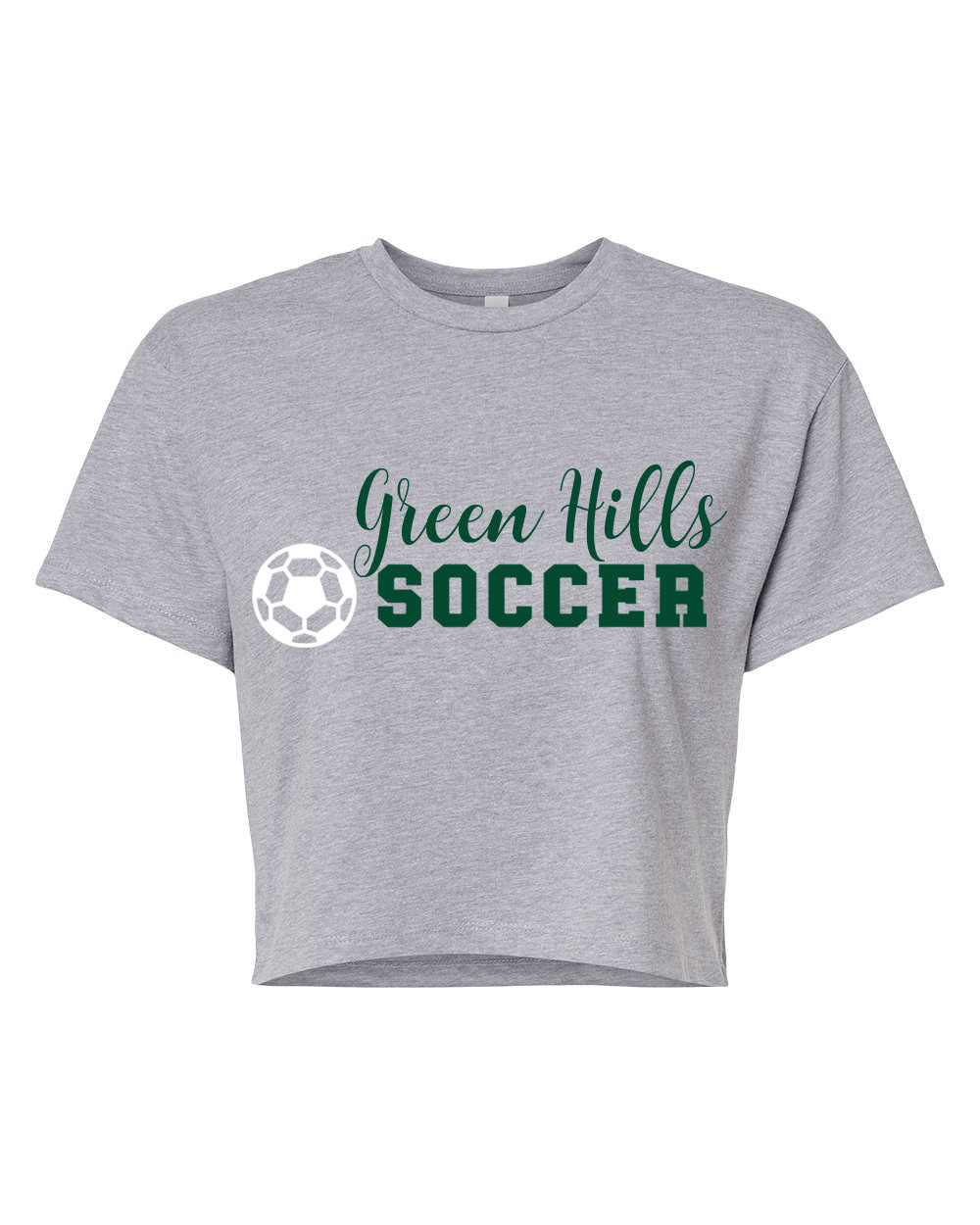 Green Hills Soccer design 3 Crop Top